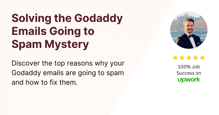 Solving the Godaddy Emails Going to Spam Mystery