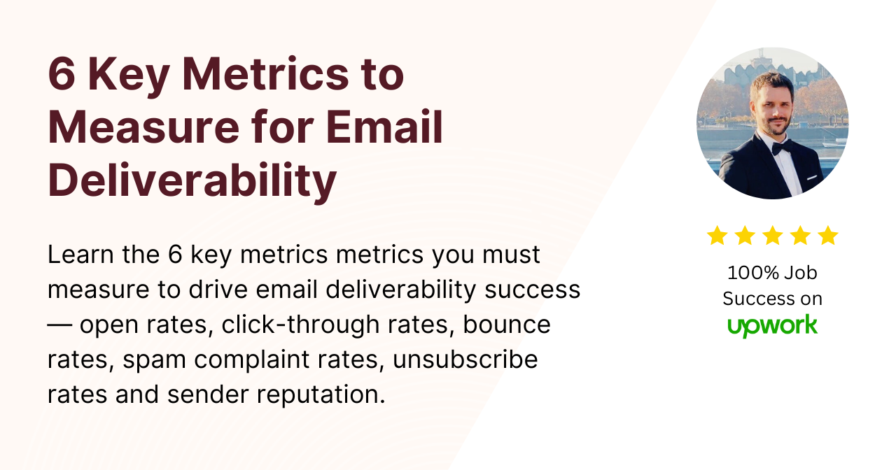 6 Key Metrics to Measure for Email Deliverability