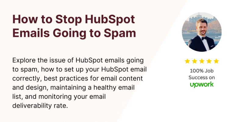 How to Stop HubSpot Emails Going to Spam